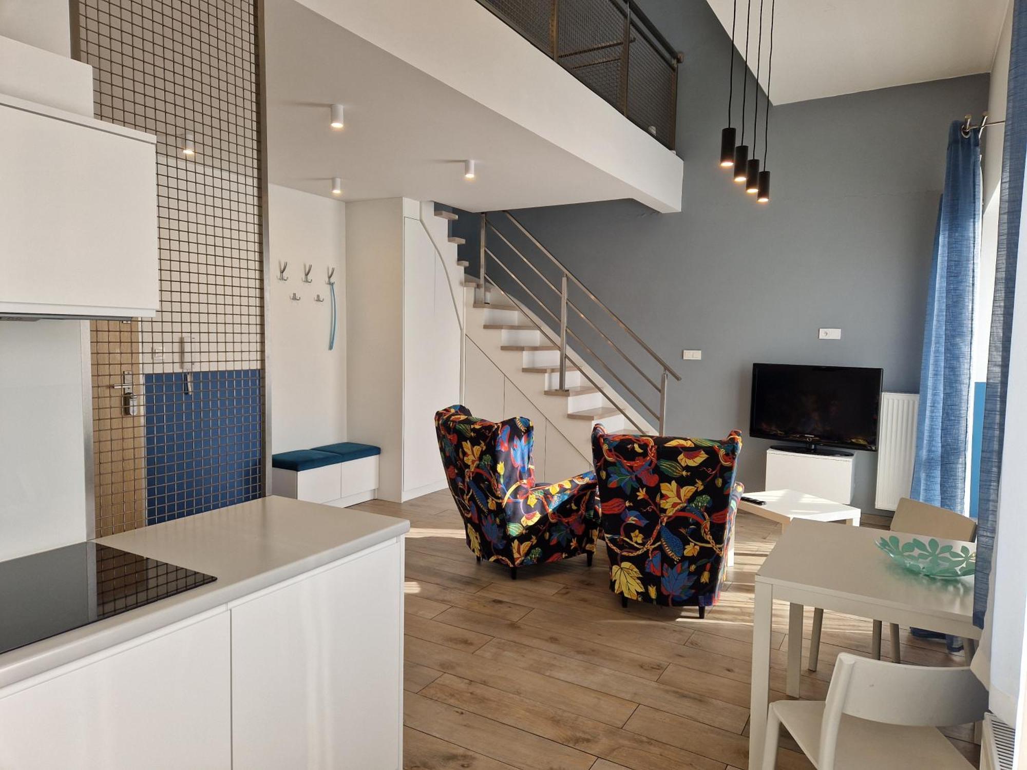 Apartament Dwupoziomowy Katowice Esterno foto
